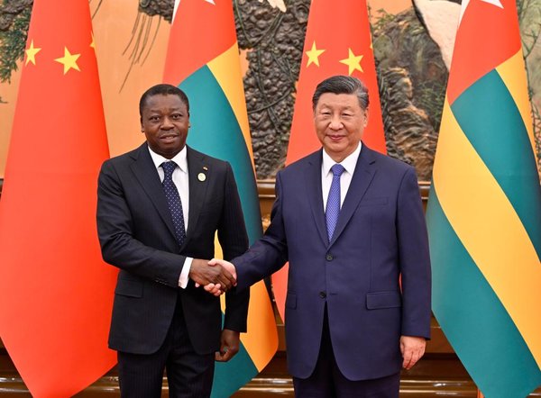Chinese, Togolese Presidents Meet in Beijing, Elevate Bilateral Ties