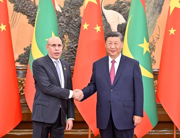 (FOCAC) Chinese, Mauritanian Presidents Elevate Bilateral Ties