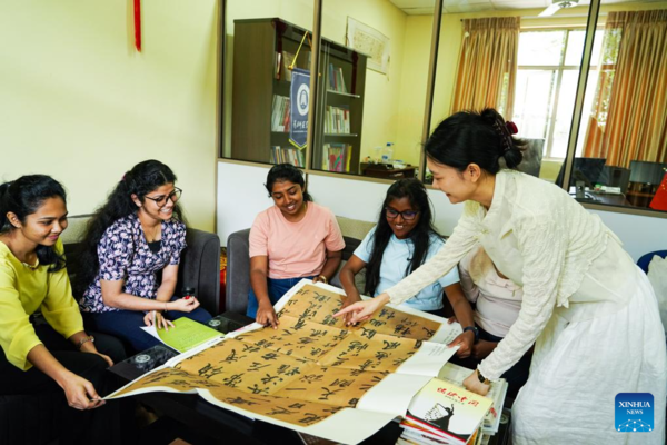 Chinese Teachers Bring Chinese Language into Remote Sri Lankan Homes