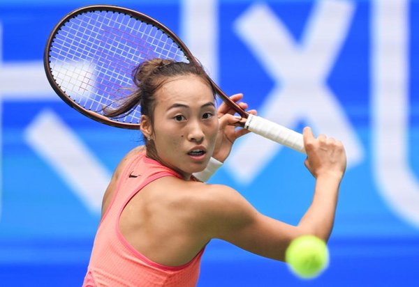 Zheng Qinwen into Wuhan Open Semifinals