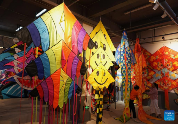 Kite Industry Thrives in Weifang, East China's Shandong