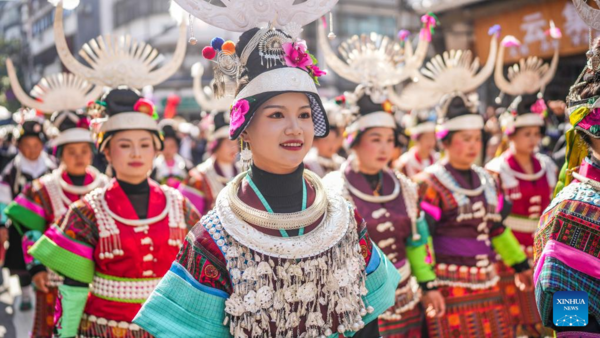 Miao New Year Celebrated in China's Guizhou