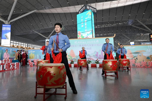 Two Direct High-Speed Rail Routes Link China's Shaanxi and Hubei with Hong Kong