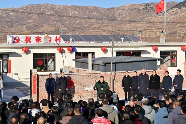 Xi Says People Can Always Count on Party, Gov't in Difficult Times
