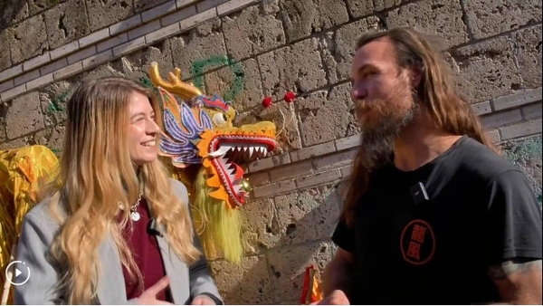 Italian Vlogger Explores Chinese New Year Celebration in Rome