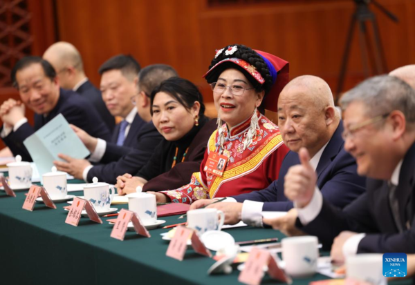 NPC Delegations Hold Meetings to Deliberate Government Work Report