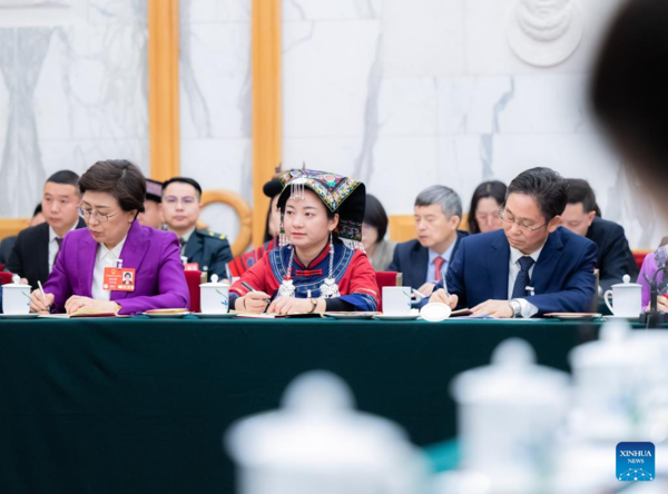 NPC Delegations Hold Meetings to Deliberate Government Work Report