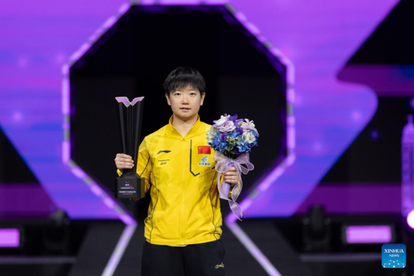 China's Sun, Wang Crowned Champions at WTT Champions Chongqing