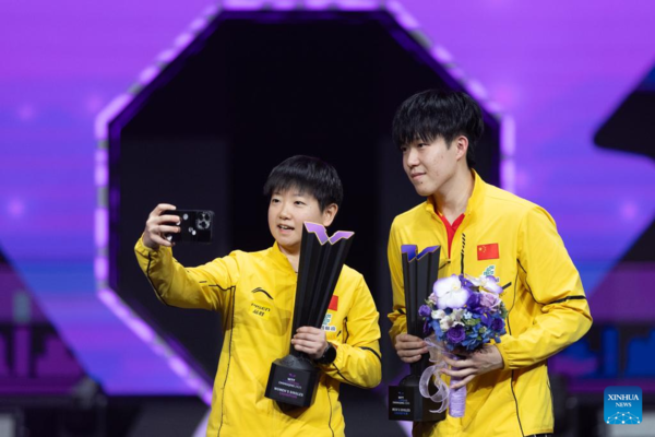 China's Sun, Wang Crowned Champions at WTT Champions Chongqing