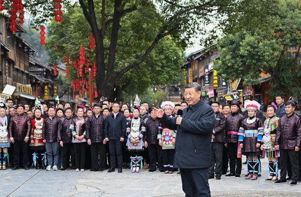 Xi Inspects Guizhou, Stresses High-Quality Development