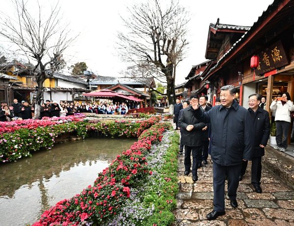 Xi Urges Opening New Ground for Development During Inspection Tour in Yunnan