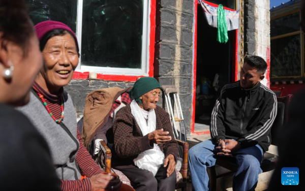 Former Serf Enjoys Happy Life in China's Xizang