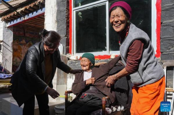 Former Serf Enjoys Happy Life in China's Xizang