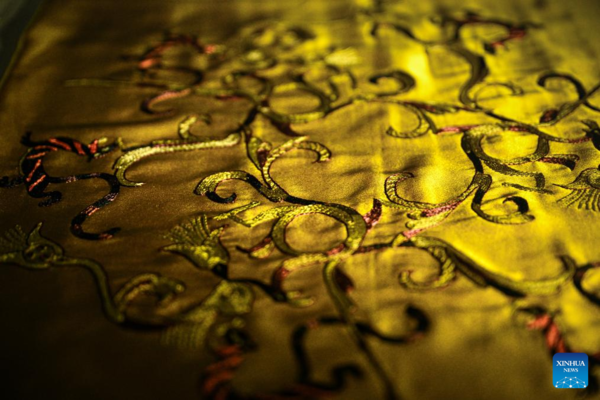 Inheritor of Han Embroidery in China's Hubei
