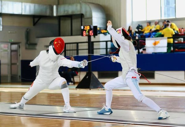 China's 14-Year-Old Fencer Min Wins First 2025 ISF Gymnasiade Gold
