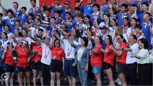 Shenzhen School Hosts U.S. Students for Pickleball and Cultural Activities