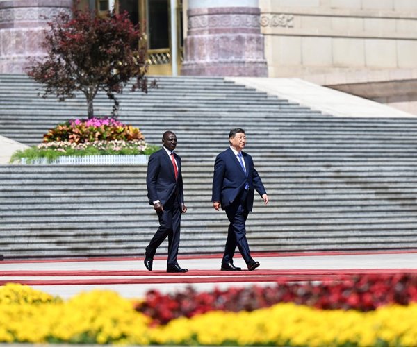 China, Kenya Elevate Ties as Xi, Ruto Hold Talks