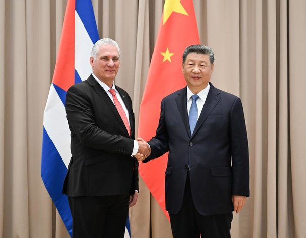Xi Says China Supports Cuba in Safeguarding Sovereignty, Opposing Foreign Interference