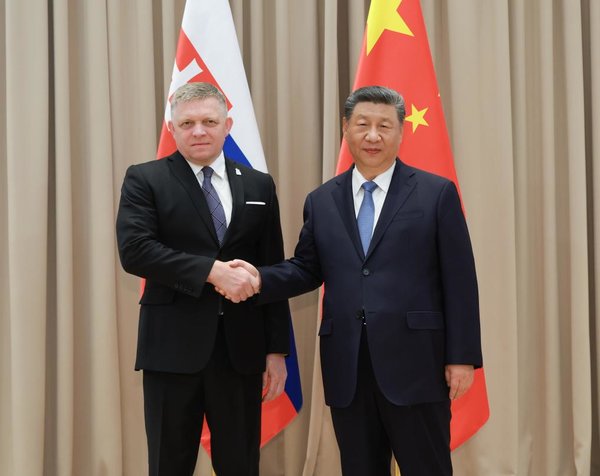Xi Says China Ready to Work with Slovakia to Address Challenges, Safeguard Int'l Justice