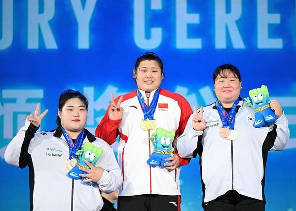 China Dominates 2025 Asian Weightlifting Championships with 31 Medals