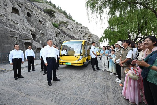Xi Inspects Central Chinese City of Luoyang