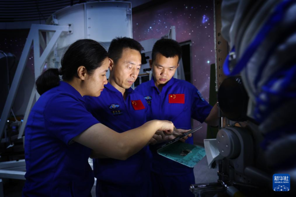 Wang Haoze: 'I Am Fortunate to Be an Astronaut'