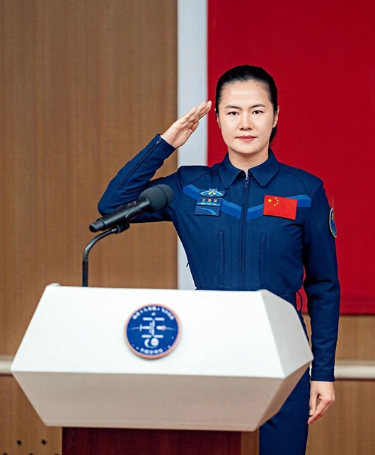 Wang Haoze: 'I Am Fortunate to Be an Astronaut'