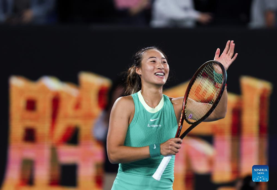 Zhang makes history to reach 2nd round at Monte Carlo